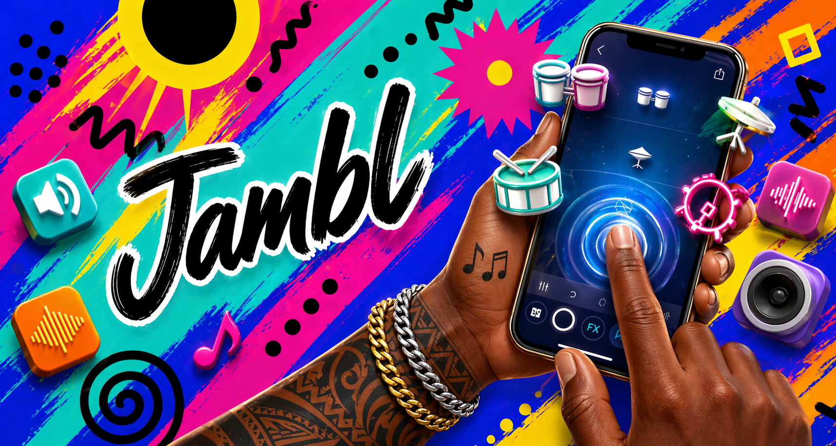 Jambl — mobile beatmaking app