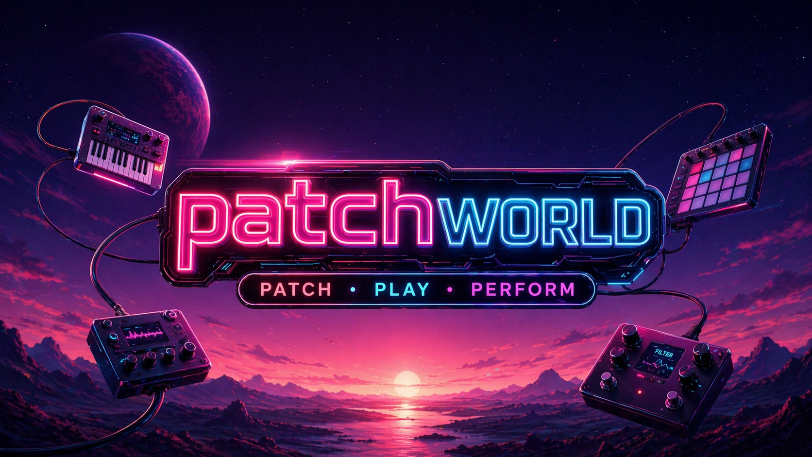 PatchWorld — XR music platform